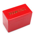 Red Coin Storage Case Box Organizer for 10 Certified Graded PCGS NGC Slab Coin Holder