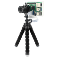 Caturda C2702 Tranparent Protective Case + Bracket Support HoldingIMX477R Camera Module for Raspberr