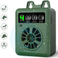 K6 Outdoor Ultrasonic Anti Dogs Bark Control Devices Digital Display Rechargeable Rainproof Stop Dog