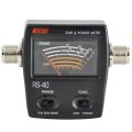 NISSEI RS-40 Power SWR Meter Measurable Range 200W for Two Way Radio with Adapter Connector