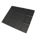 Universal 90X67.5cm/35.4X26.6in Motorcycle Leather Seat Cover Scooter Vehicle Cushion Hood Black