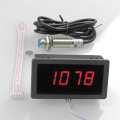 High Precision Digital Frequency Tachometer 0.56" 4 LED DC 8-15V Car Motor Speed Meter RPM Speed Tes