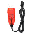 KYAMRC 2811 USB Charging Cable 4.8V Battery Charger 1/20 RC Car Vehicles Spare Parts