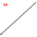 5pcs OD 10mm x 8mm ID Stainless Pipe 304 Stainless Steel Capillary Tube Length 500mm