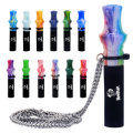 Stainless Chian Resin Hookah Mouthpiece Mouth Tip Narguile Honeypuff Edge Design Tips Suit Sheesha C