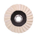 Drillpro 130mm Stianless Steel Wool Felt Flap Polishing Wheel Disc Angle Grinder Buffing Pads For Me