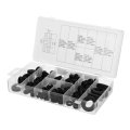180pcs Rubber Ring Grommet Assortment Kit Electrical Wiring Gasket Firewall Hole Case