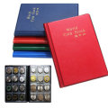 10 Pages 120 Coin Collections Holder Pocket Money Tokens Storage Album Decorations Storage Bag