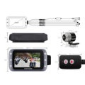 3 Inch WiFi 1080P+1080P FHD Motorcycle DVR Dual Dash Camera Front Rear View Waterproof GPS Driving V