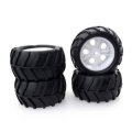 4pcs ZD Racing 6455 RC Car Wheel Tire For Monster Truck 1/16 9051 9053 9055 RC Vehicle Models