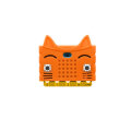 3pcs Orange Silicone Protective Enclosure Cover For Motherboard Type A Cat Model