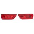 2Pcs Car Rear Tail Lamps Fog Lights Cover For Jeep Compass Grand Cherokee 2011-2016
