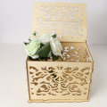 DIY Rustic Wooden Wedding Card Box Wedding Advice Box with Lock Wedding Party Favor
