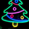 Christmas Tree Rope LED Neon Light USB Lamp Party Bar Bedroom Wall Decoration