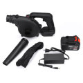 128VF 19800mAh 220V Electric Cordless Blower Stepless Speed Change Lithium Battery Sucking Dual-use