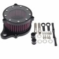 Motor Air Cleaner Intake Filter System Aluminum For Harley-Davidson Sports XL 883 1200 2004 2005 200