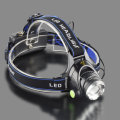 XANES 568D 650LM T6 LED HeadLamp Waterproof 3 Modes Telescopic Zoom Rechargeable Running Camping C