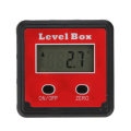 Drillpro 2-key Mini Precision Digital Inclinometer Level Box Protractor Angle Finder Gauge Meter wit