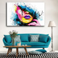 Hand Painted Oil Paintings People Modern Stretched On Canvas Wall Art For Home Decoration
