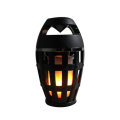 Wireless bluetooth Speaker LED Flame Light Night Lamp Portable Stereo Speaker with Flickers Warm Whi