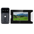 ENNIO 7 Inch Video Door Phone Doorbell Intercom Kit 1Camera 1 Monitor Night Vision with 700TVL Camer