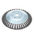 8 Inch Weed Brush Steel Wire Wheel Grout For Brushes Cutter Replacement Weed Eater Trimmer Head