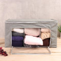 Transparent Quilts And Clothes Storage Bag Folding Organizer Bags Bamboo Container
