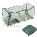 ZANLURE 22x45cm Folding Fishing Net Shrimp Crayfish Lobster Prawn Bait Mesh Trap