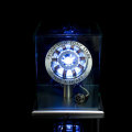 1:1 Scale MK2 Assembled Core DIY Tony Arc Reactor LED Lamp Kit With Display Stand Cover