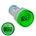 3pcs Green 22MM AD16 AD16-22DSV Type AC 60-500V Mini Voltage Meter LED Digital Display AC Voltmeter