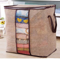 Janolia  Foldable Clothes Storage Bag Clothes Quilts Divider Organizer High Capacity Folding Bamboo
