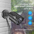 Hiseeu AHBB15 5MP Wired Security Camera Weatherproof CMOS 3.6mm Lens with IR Cut Night Vision CCTV P