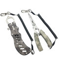 ZANLURE 2PCS Stainless Steel Camouflage Fish Pliers Set Fishing Gripper Set Outdoor Portable Fishing