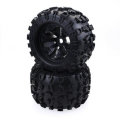 1/8 Monster RC Car Wheels Tires For Redcat Rovan HPI Savage XL MOUNTED GT FLUX HSP ZD Racing Parts