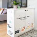 Miico SK7184 Hand-Painted Cat Wall Sticker Children`s Room Kindergarten Decorative Stickers DIY Stic