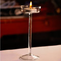 Elegant Crystal Glass Candle Holder Tealight Wedding Party Decor Candlestick