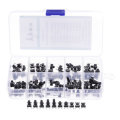 300pcs 10 Models 6x6 Tact Switch Tactile Push Button Switch Kit Height 4.3MM-13MM DIP 4P Micro Switc