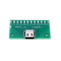 TYPE-C Female Test Board USB 3.1 with PCB 24P Female Connector Adapter For Measuring Current Conduct