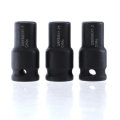 Drillpro 3Pcs 6mm/8mm/10mm Socket Adapter Cr-Mo Socket Holder 3/8 Inch Square Driver Bolt Driver for