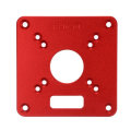 120x120mm Aluminum Alloy Router Plate for Makita RT0700C Router Trimmer Woodworking