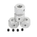 4Pcs RBR/C 12MM Metal Wheel Hex Connector For WPL JJRC MN RC Car Parts 12x12x8.9mm