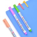 12pcs Mixed Colour White Board Bright Marker Pen Set Fine bullet Tip Pens Easy Dry Wipe Stationery P