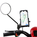 GUB G-91 USB 12V-48V 360 Rotatable Anti-Slip Universal Bicycle Phone Holder Motorcycle Electric Bi