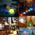 3D Acrylic Night Light 7 Color LED Lamp Base Panels DIY Remote Control USB