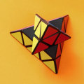 Deli 98x98x98mm Mini Special-shaped Pyramid Magic Cube Puzzle Science Education Toy Gift from