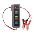 12V Car Battery Tester Digital Alternator Detector Mate Car Lighter Plug Diagnostic Tool with 6 LED
