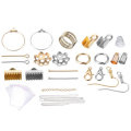 1630Pcs/Set Eye Pins Lobster Clasps Jewelry Wire Earring Hooks Jewelry Finding Kit for DIY Necklace