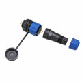 3pcs SP16 IP68 Waterproof Connector Male Plug & Female Socket 2 Pin Panel Mount Wire Cable Connector
