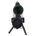 50x60 Magnification HD BAK4 Roof Prism 1500M/9500M Portable Monocular Telescope+Tripod+Phone Clip