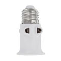 AC100-240V 4A E27 ABS EU Plug Connector Accessories Bulb Adapter Lamp Holder Base Screw Light Socket